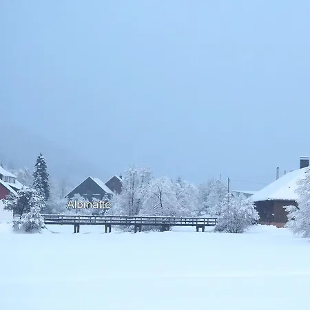 Naturidyll Am Fluss - Albmatte - Grosser Garten Zum Grillen Und Entspannen-direkt Neben Dem Radon Revitalbad Mit Sauna Und Thermalbecken Apartment