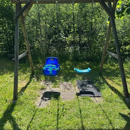 Grosser Garten Mit Grill,-spiel Und Sitzmoeglichkeiten-umgeben Von Schoener Natur-ferienhaus Albmatte * סאן בלאסיין