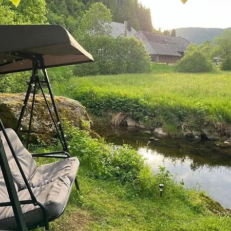 דירה Grosser Garten Mit Grill,-spiel Und Sitzmoeglichkeiten-umgeben Von Schoener Natur-ferienhaus Albmatte סאן בלאסיין