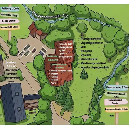 Grosser Garten Mit Grill,-spiel Und Sitzmoeglichkeiten-umgeben Von Schoener Natur-ferienhaus Albmatte